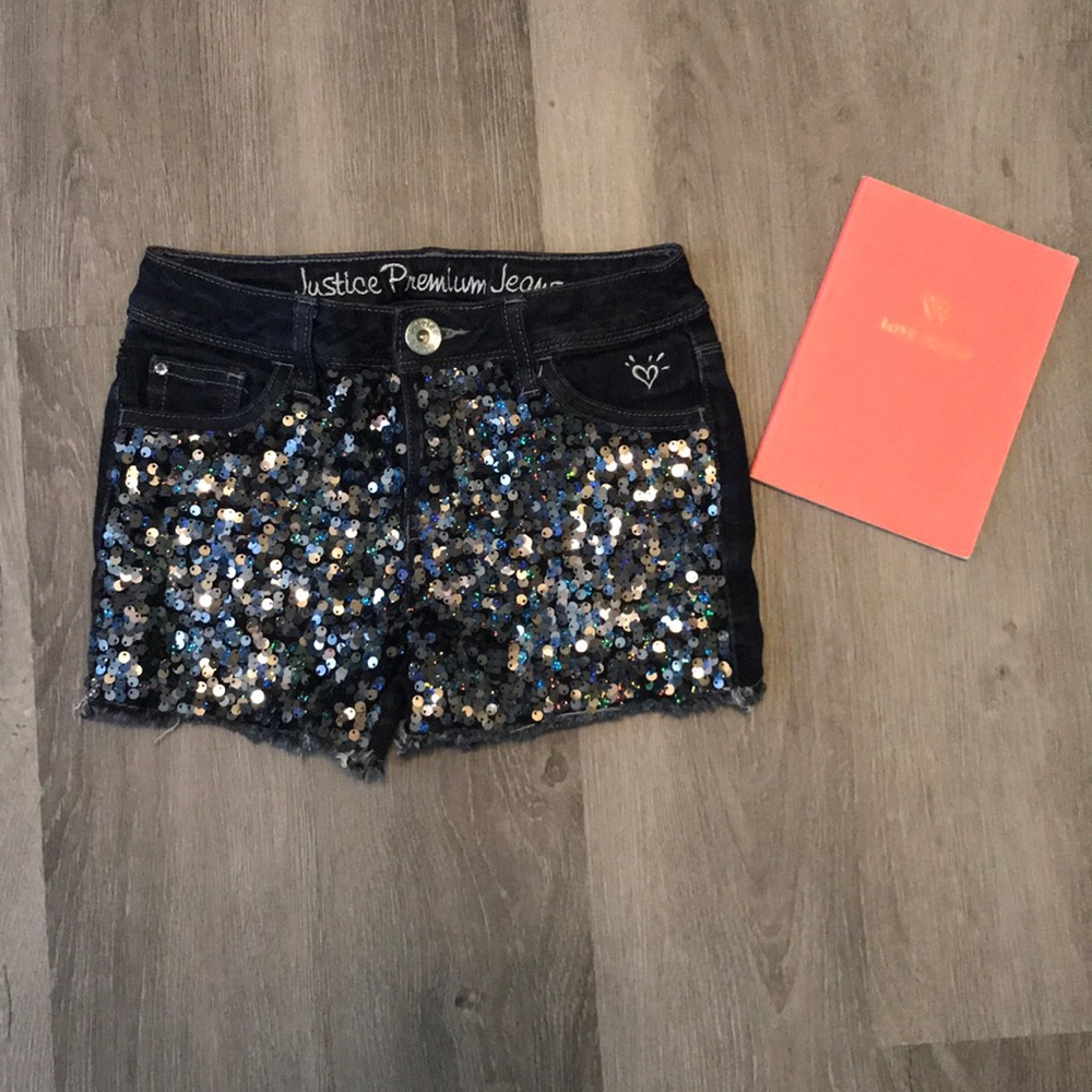 Sequin Shorts